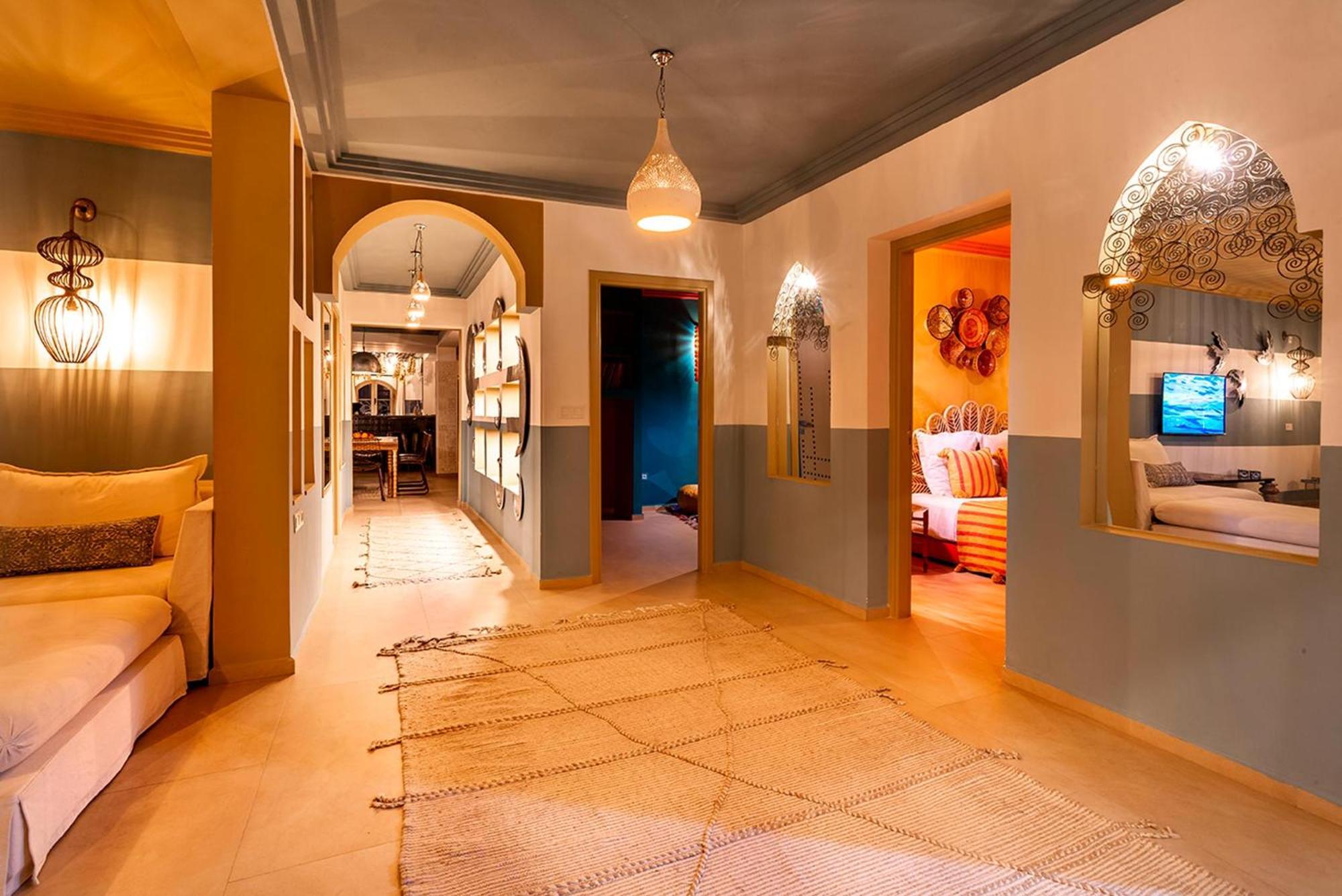 Les Tanneurs Penthouse Marrakech Apartment มาร์ราเกช ภายนอก รูปภาพ