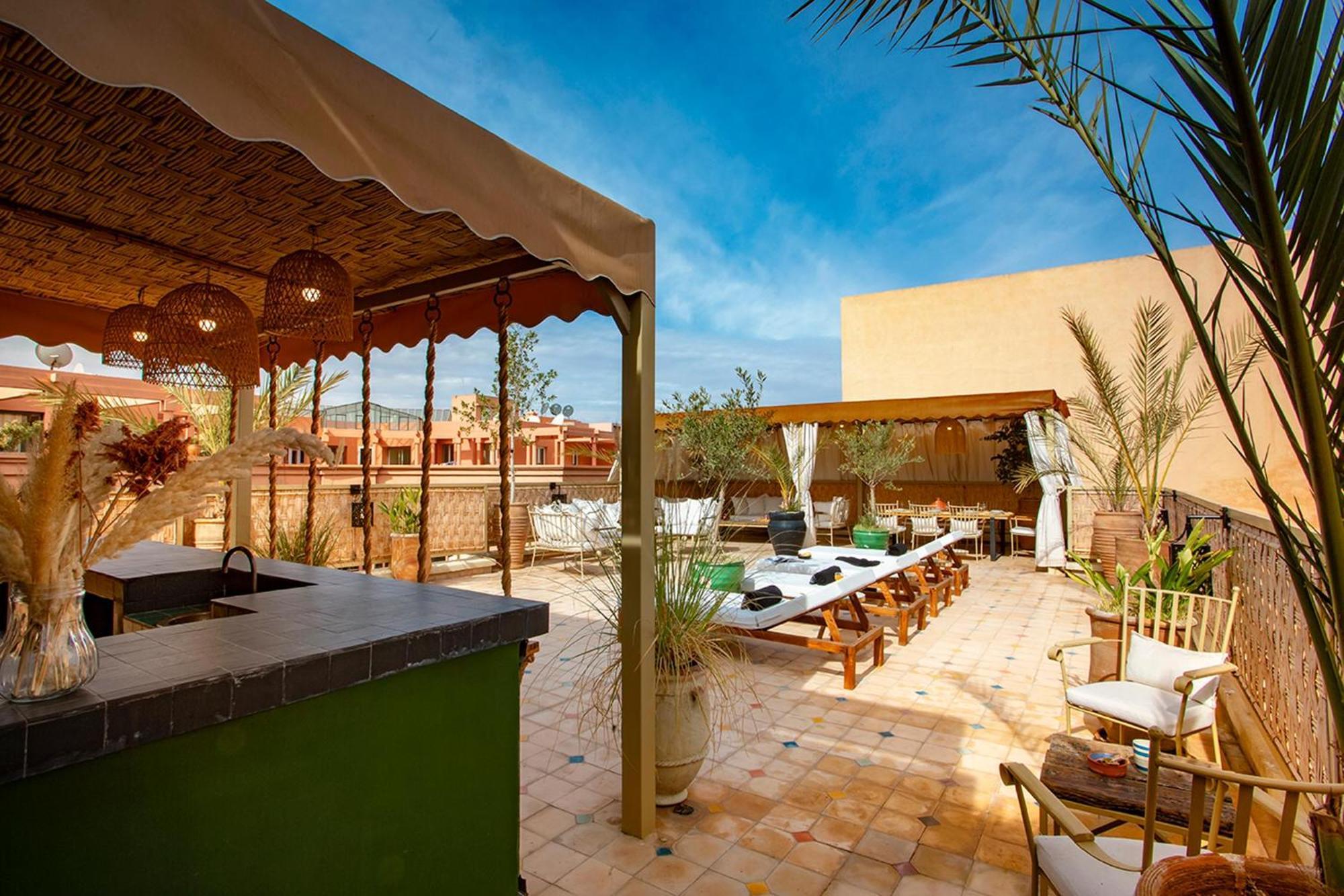 Les Tanneurs Penthouse Marrakech Apartment มาร์ราเกช ภายนอก รูปภาพ