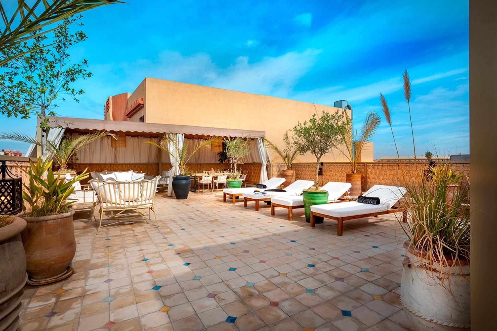 Les Tanneurs Penthouse Marrakech Apartment มาร์ราเกช ภายนอก รูปภาพ