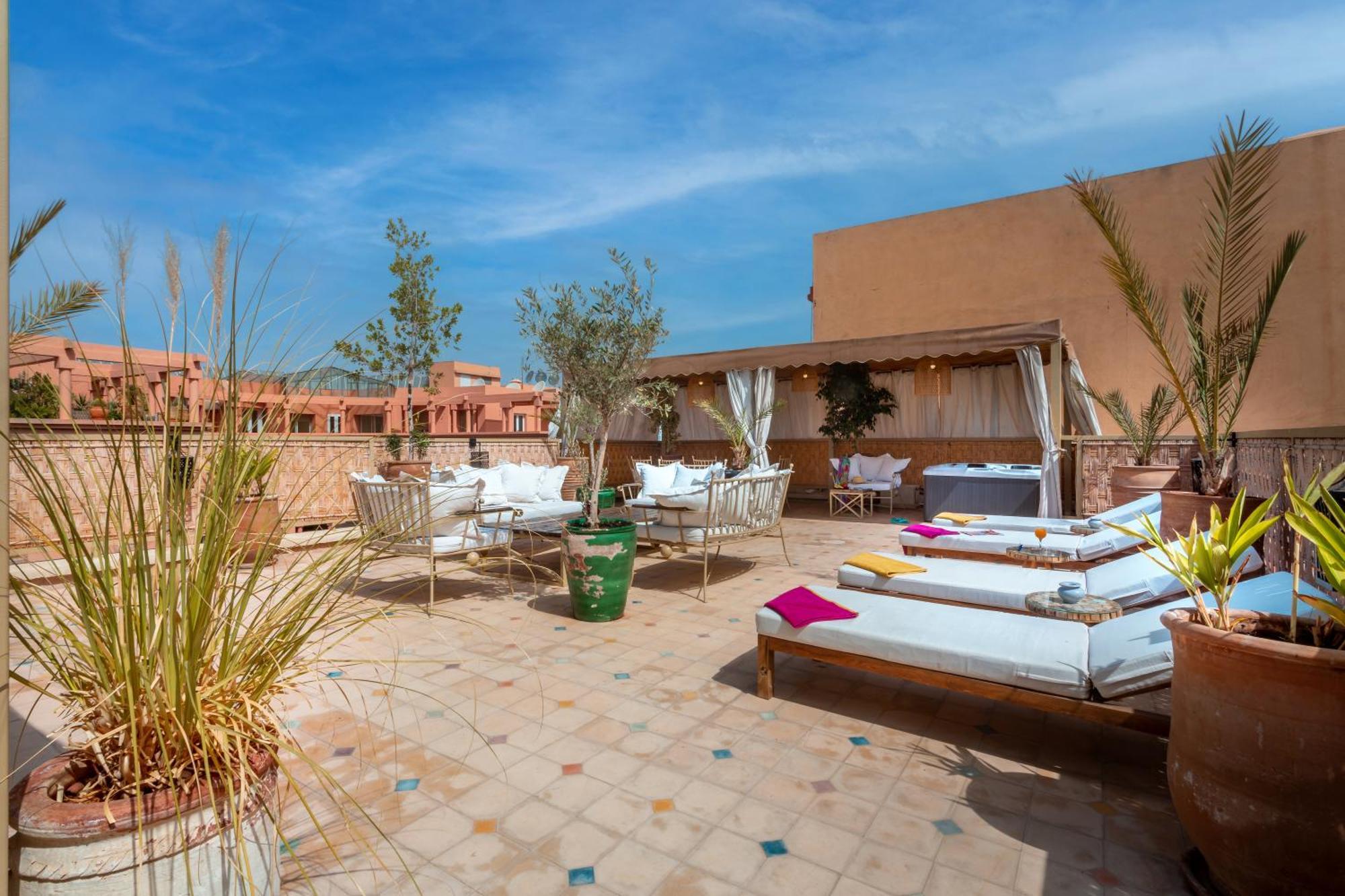 Les Tanneurs Penthouse Marrakech Apartment มาร์ราเกช ภายนอก รูปภาพ