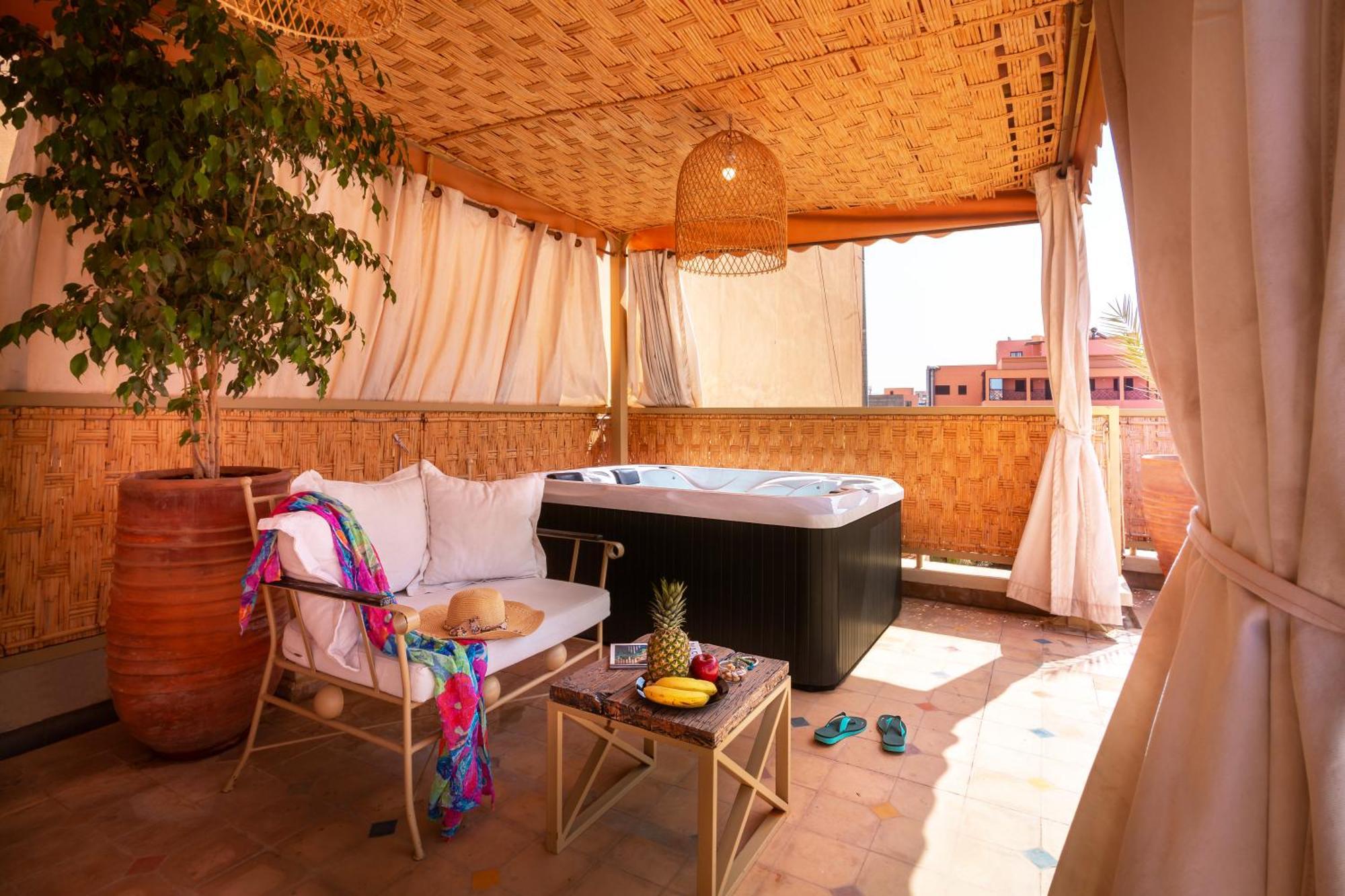 Les Tanneurs Penthouse Marrakech Apartment มาร์ราเกช ภายนอก รูปภาพ